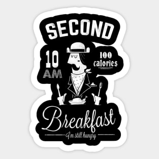 Second Breakfast Sticker